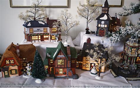 foobella design: Dickens Village Christmas Past