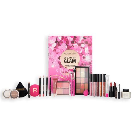 Makeup Revolution Days Of Glam Advent Calendar Lookfantastic Uae