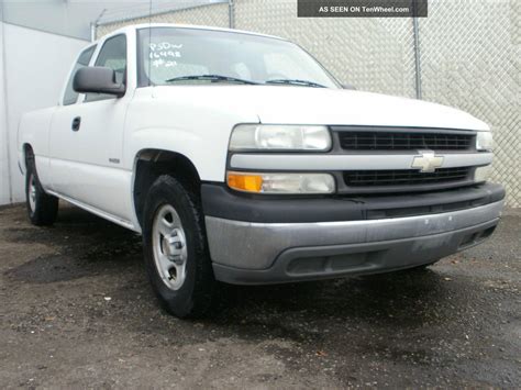 2002 Chevy Silverado 1500 Ext Cab 4x2 Asset 16498