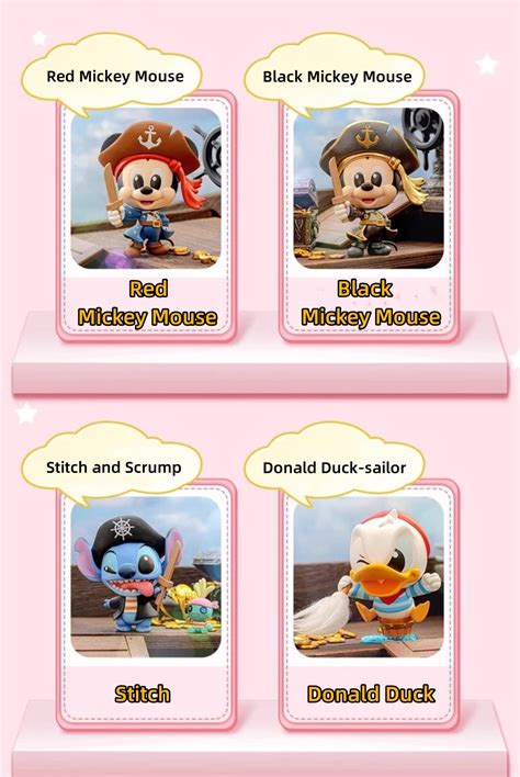 Hot Toys Disney Cosbi Collection Mickey And Friends Pirate Series Blind