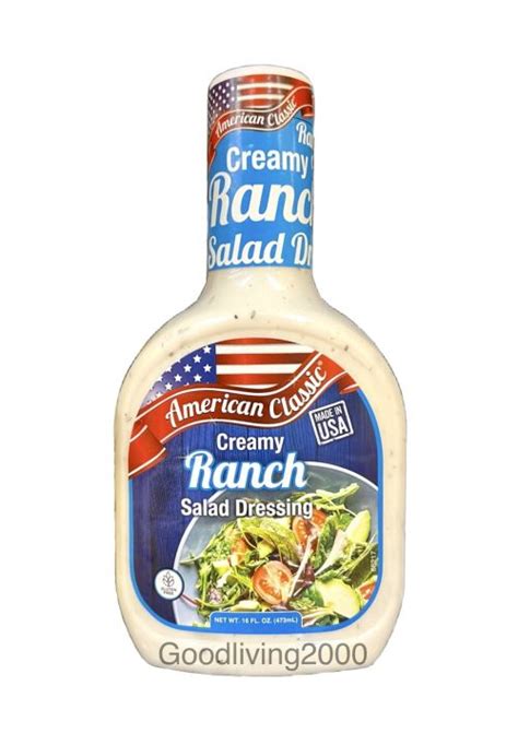 Free Shipping American Classic Creamy Ranch Salad Dressing 473 Ml น้ำสลัดครีม อเมริกัน คลาสสิค