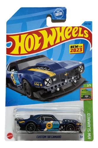 Hot Wheels 2023 Custom 68 Camaro 228 250 Hw Slammed 2 5 Mercadolibre