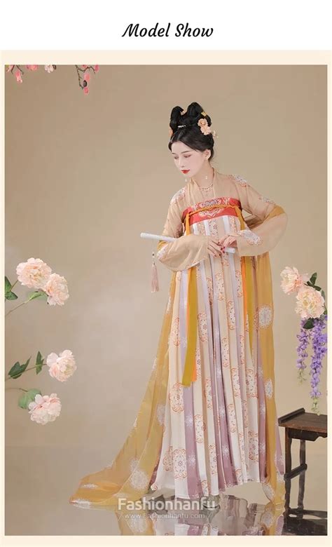 Chinese Clothing Fashion Hanfu Qixiong Ruqun Dress Fashion Hanfu