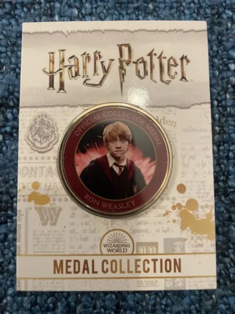 HARRY POTTER WORLD Wizarding Coin Medal Collection RON WEASLEY EUR 6 92