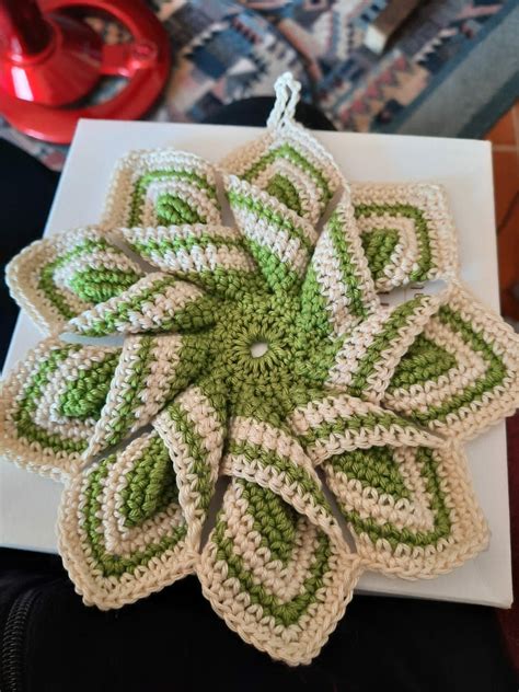 Best 13 Classic 10 Point Hot Pad Free Crochet Pattern Artofit