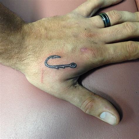 75 Cool Fish Hook Tattoo Ideas Hooking Yourself With Ink Worth Designs