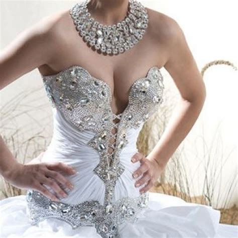 Beaded Corset Style Wedding Dresses Darius Cordell Fashi Flickr