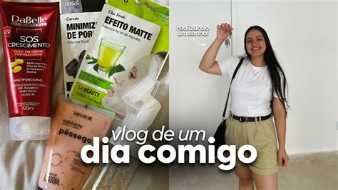 Vlog De Um Dia Comigo Realizando Mais Um Sonho Comprinhas De