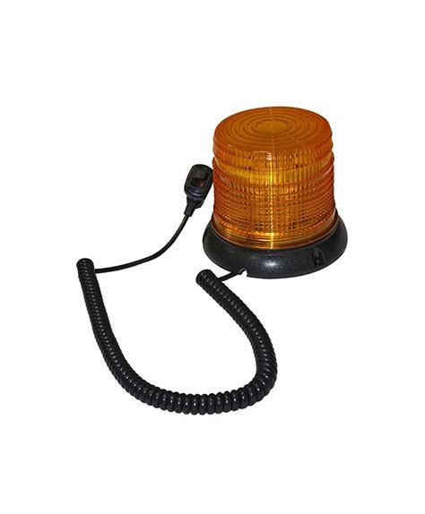 Amber Led Beacon Magnetic Flashing Warning Strobe Light Shelly Lighting