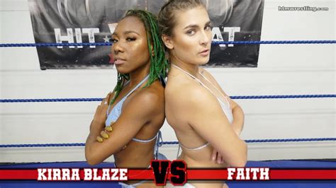 Kirra Blaze Vs Faith Sensual Domination Wrestling Sdwmv Hit The