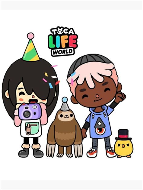 Birthday Toca Boca World Poster For Sale By Masonbibi Redbubble