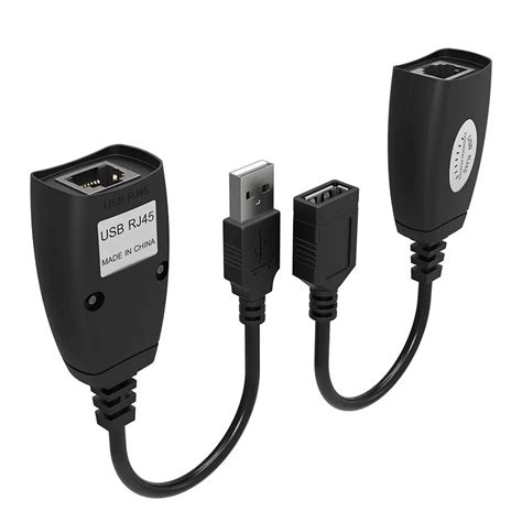 Cavo Adattatore Extender Di Prolunga Da USB 2 0 A Ethernet RJ45 Fino A