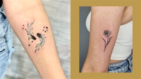 Pisces tattoo đầy tình cảm và đáng yêu nhất 2023