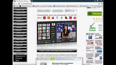 Tuto Regarder La Tv Gratuitement Sur Son Pc Youtube