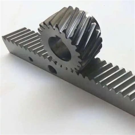 CNC C45 Steel Helical Spur Pinion Gears Rack And Pinion For CNC Parts