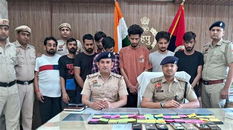 Haryana Cybercrime Racket Busted In Gurugram Eight Arrested Editorji