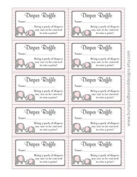 Pin By Elvia Olveda On Baby Shower Diaper Raffle Baby Shower Diaper