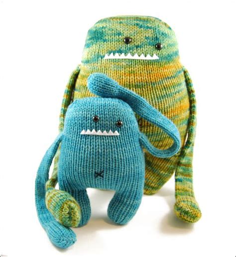 Knitted Monsters Knitting Patterns How To Start Knitting Knitting