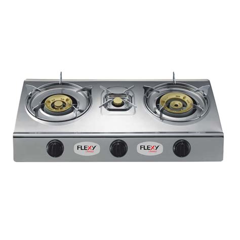 Three Burner Gas Stove - Flexy - Life easy