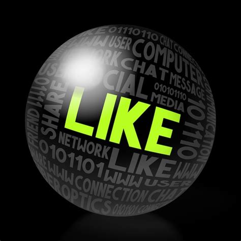 premium photo  green word   sphere typographical concept