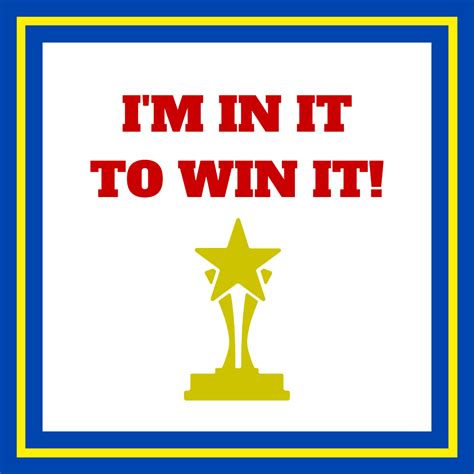 I'm In It To Win It - Paul Mischel