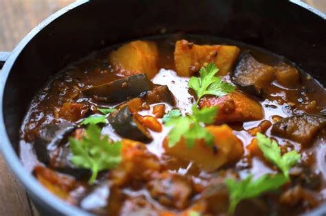 Aubergine Curry | Tiffin And Tea