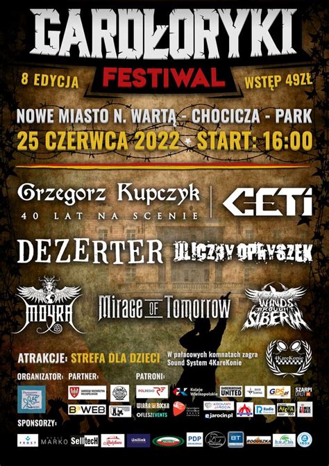 Rock Kompas zaprasza Gardłoryki Festiwal VIII edycja Gardłoryki