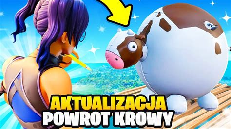 POWRÓT KROWY NOWA Aktualizacja w Fortnite RAFA YouTube