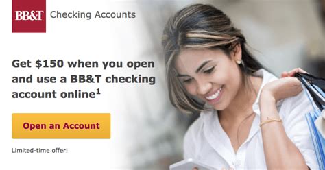 Bbandt Bonus 150 Checking Account Promotion