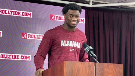 Jalen Milroe Reacts To Being Team Captain Previews Rose Bowl Alabama