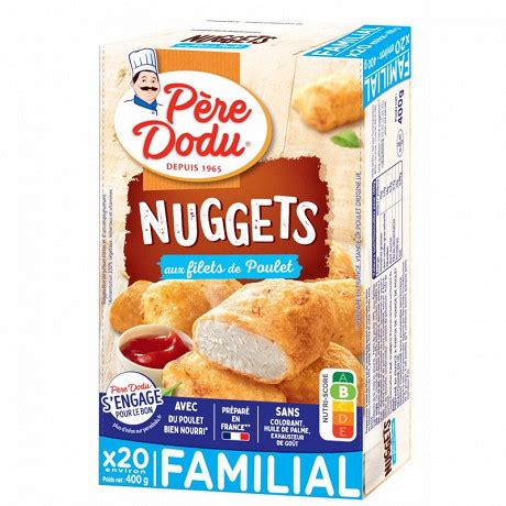 P Re Dodu Nuggets De Poulet Format Familial G