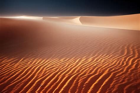 Fundo Dunas De Areia Realistas Conceito De Ambiente Rido De Clima