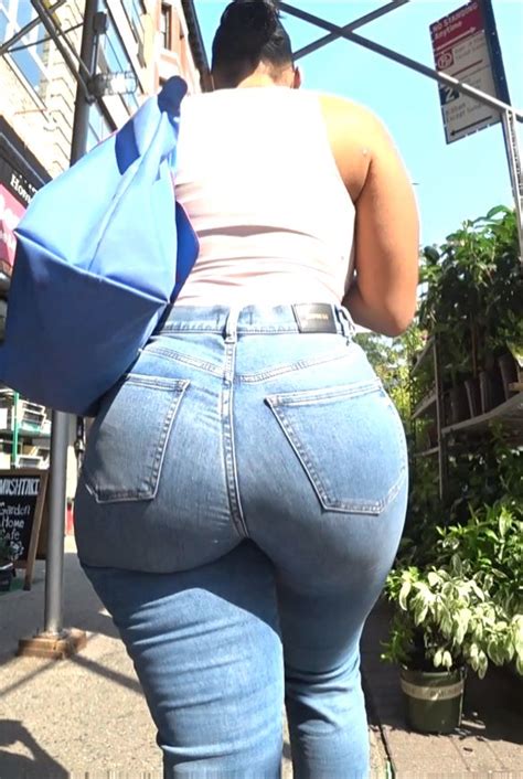 Huge Booty Latina Hottie In Jeans Gets Her Day Phatassvision