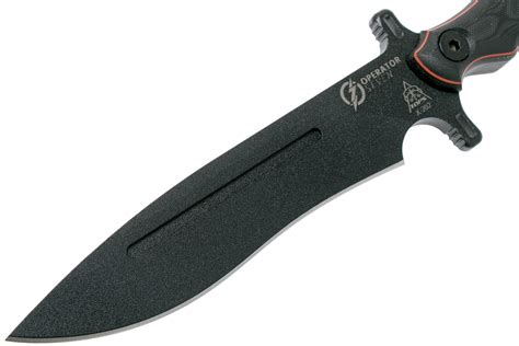 TOPS Knives Operator 7 Blackout Edition OP7-02 survival knife | Advantageously shopping at ...