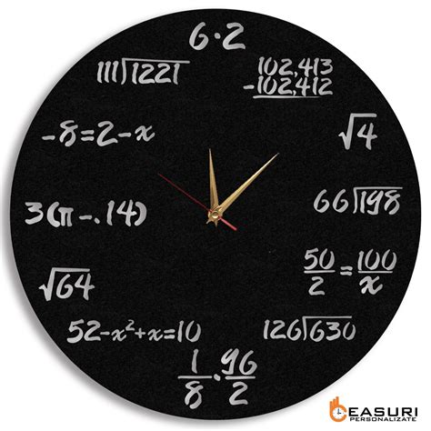 Ceas Personalizat Profesor Matematica Ceasuri Personalizate