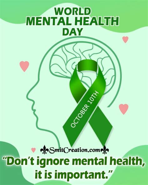 World Mental Health Day Quotes, Messages, Slogans, Wishes Images ...