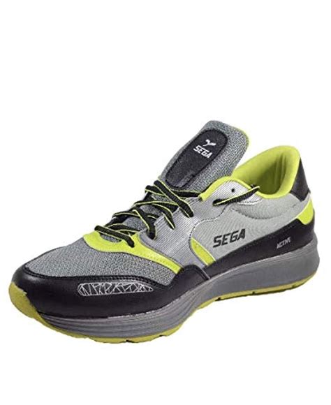 Buy Sega Original Mens Grey Outdoor Sports Shoes At