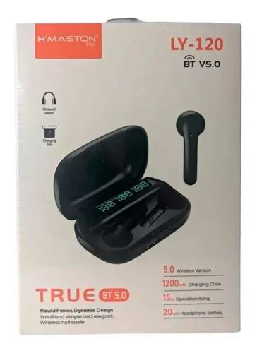 Fone De Ouvido Bluetooth H Maston Pro Ly Wireless Cor Preto Cor