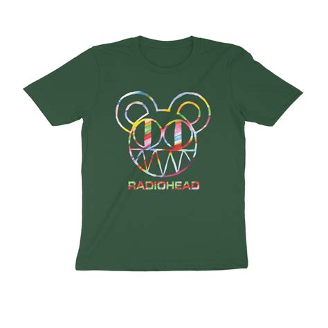 Radiohead T Shirt Colourful Logo Wittee