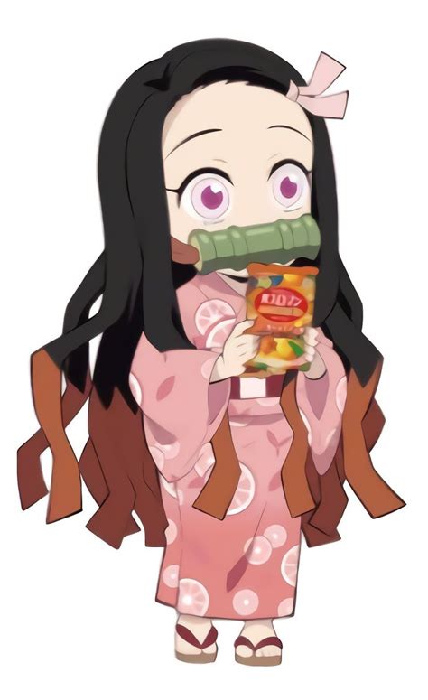 Nezuko Chibi Anime Chibi Demon Art