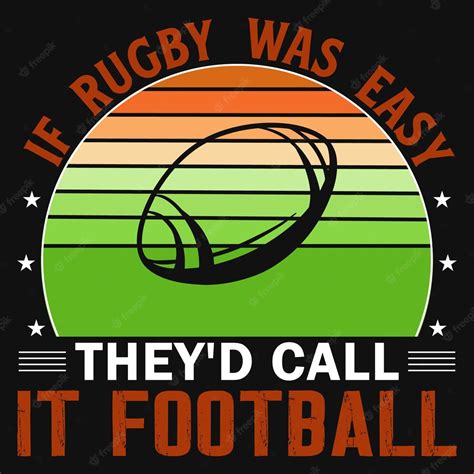 Premium Vector Rugby Tshirt Design