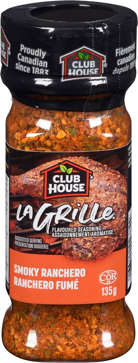 Club House La Grille Grilling Made Easy Smoky Ranchero Seasoning