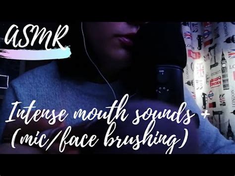 ASMR Mic Tingles Mouth Sounds Kisses Brushing Plucking And More