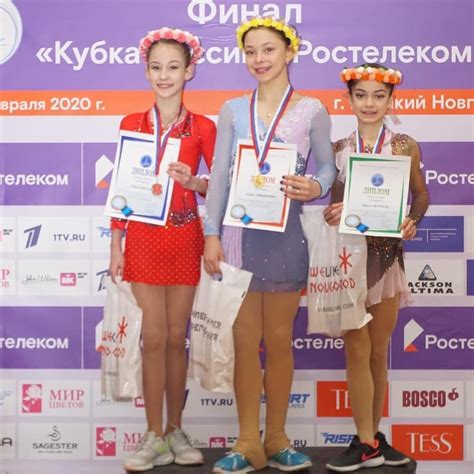 sofya akatyeva, sofia samodelkina, adeliya petrosian at the 2020 ...