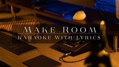 Make Room Karaoke With Lyrics By Casting Crowns Youtube