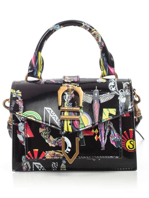 Versus Versace Versus Versace Printed Small Shoulder Bag E Multi Blk