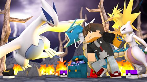 Minecraft Desafio Pokemon Lugia Contra Doces Raros Juaum Youtube