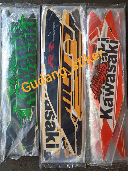 Jual Stiker Sticker Striping Stripping Lis Kawasaki Ninja Mono Di Lapak