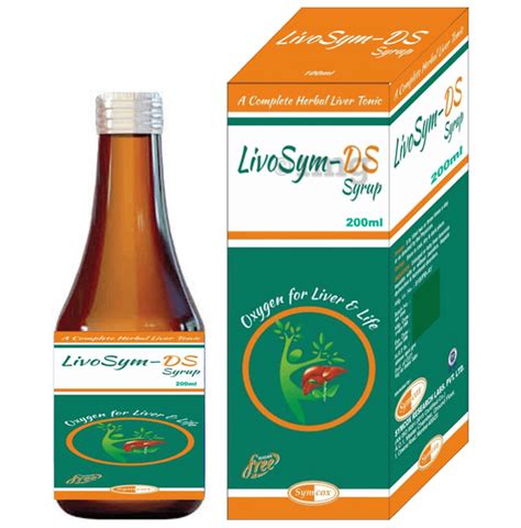 Livosym Ds Syrup Buy Bottle Of 200 0 Ml Syrup At Best Price In India 1mg