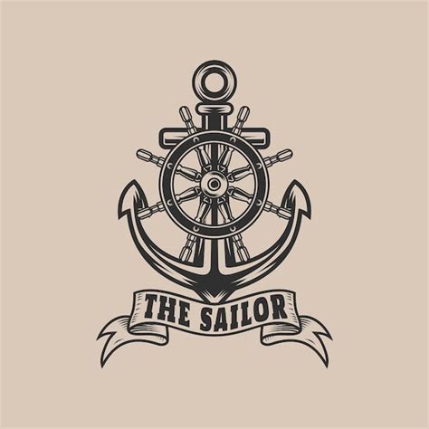 Anchor Tattoo Vector Art Png Anchor Tattoo Illustration Anchor Ribbon